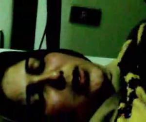Her khimar, headscarf stays on of this busty Muslim women during the quickie. She is lying on a table with her hairy pussy fucked. 